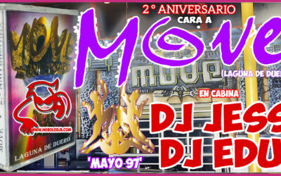 Cinta de regalo de discoteca “MOVE” en su 2 aniversario (CARA A)