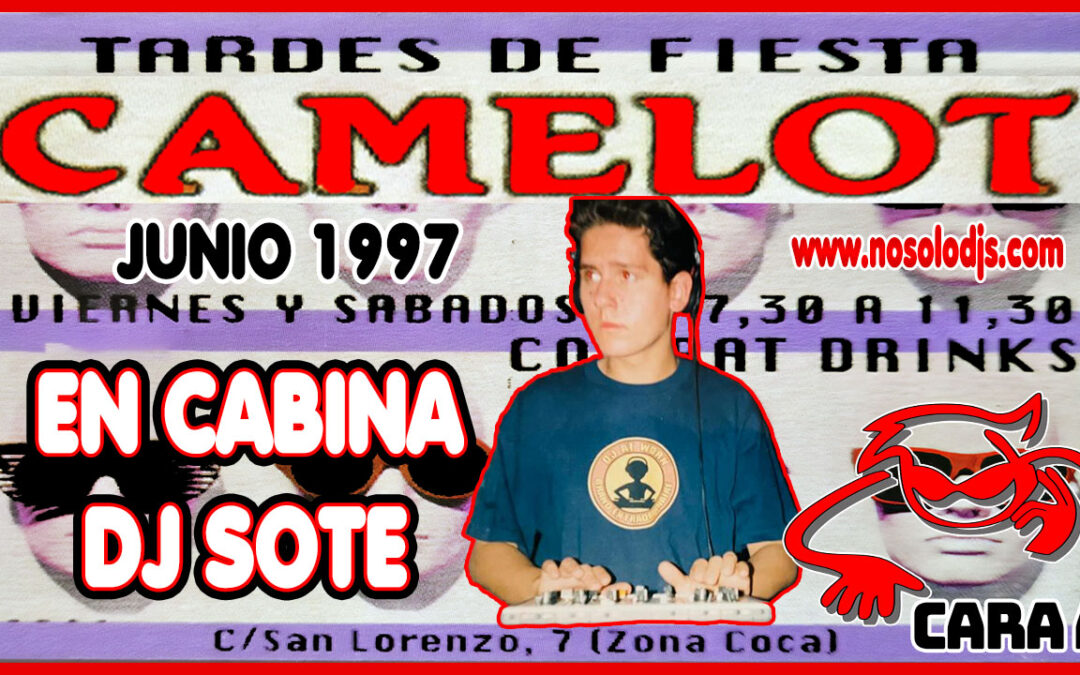 Sesión de DJSote, en el bar “Camelot” de Valladolid en el año 1997 (CARA A)